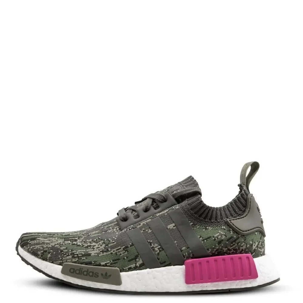 adidas NMD R1 Primeknit 'Utility Grey Camo' BZ0222 Rare Mens 13 US 12.5 UK 48 EU